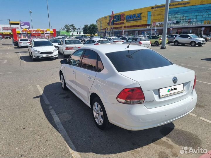 Volkswagen Polo 1.6 AT, 2014, 158 000 км