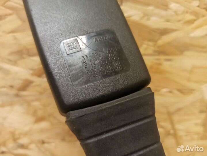 Замок левый ремня безопасности Opel Astra H