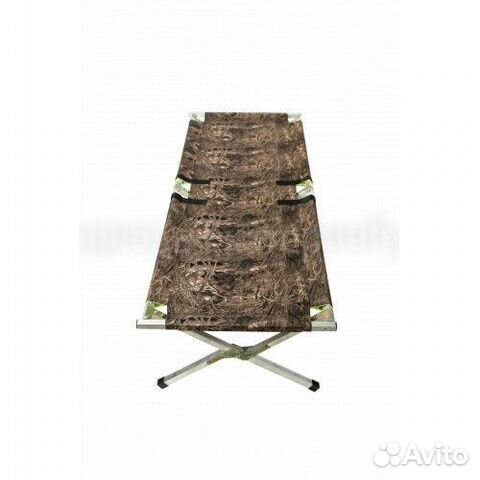 Раскладушка алюминиевая 190х65см 