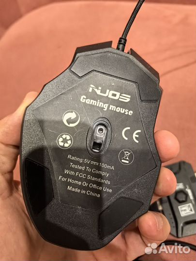 USB-клавиатура проводная для одной руки