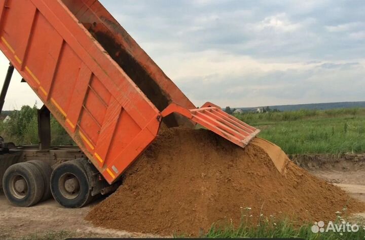 Песок щебень грунт отсев