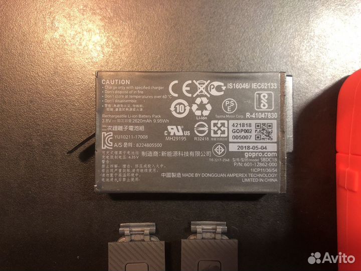 Gopro fusion бокс, аккумулятор и аксессуары