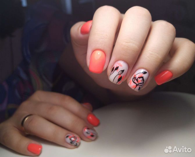 Маникюр. Наращивание ногтей. Коррекция ногтей