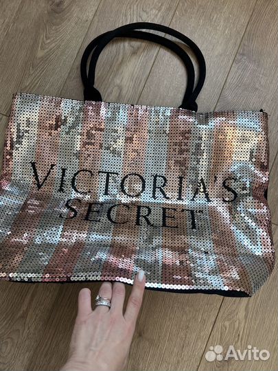 Шоппер-пляжная сумка victorias secret бронь