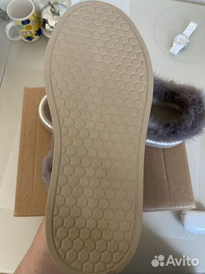 Кеды зимние с мехом норки wonder me store