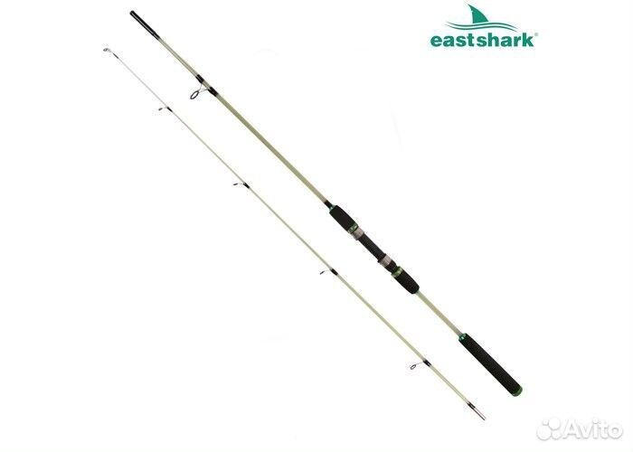 Спиннинг крокодил прозрач с тросом 60-150гр 2,7 м