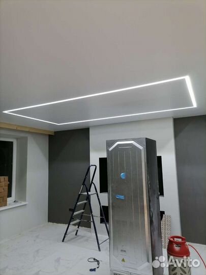 Натяжные потолки