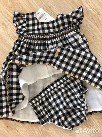 Летняя одежда платья на девочку, 80-86р