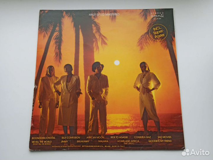 Виниловые пластинки boney m грампластинки