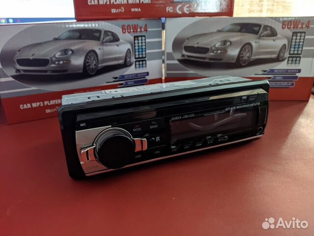 Автомагнитола 1din Новые (USB/bluetooth/AUX/FM)