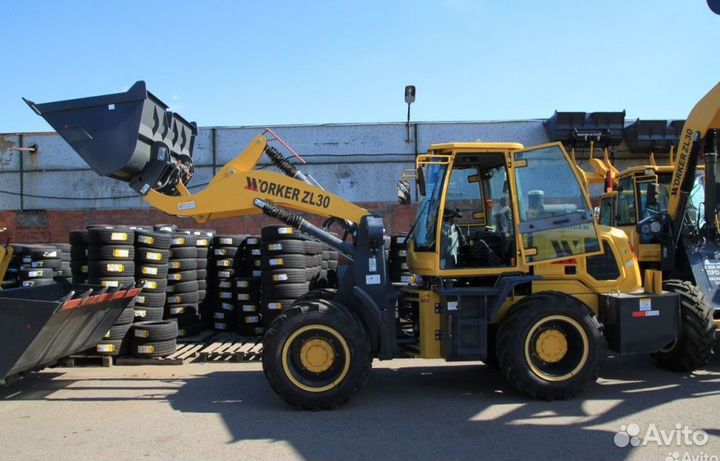 Фронтальный погрузчик Worker ZL30, 2023