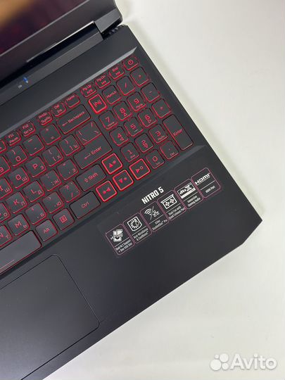 Игровой 15.6'' Acer Nitro i5-11400+rtx3050ti