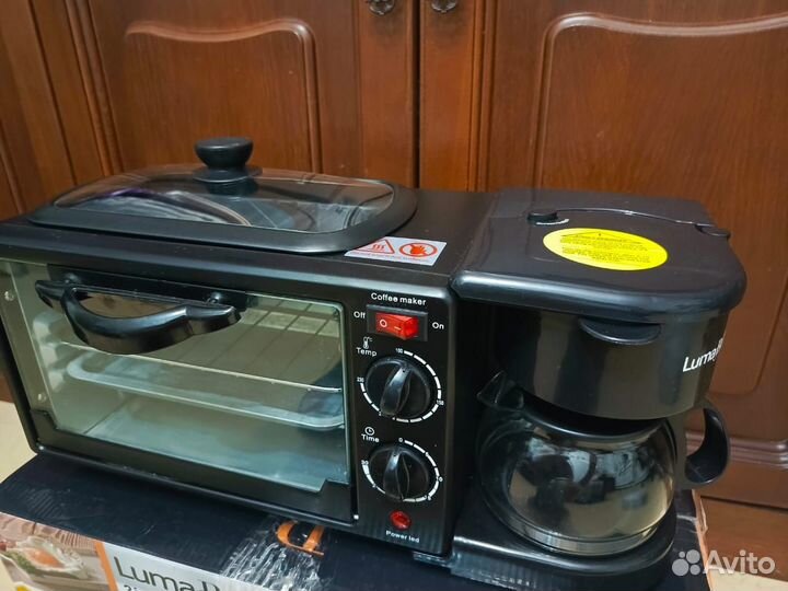 Мини печь 3 в 1