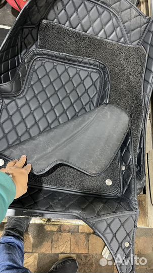 Кожаные ковры салона toyota rav 4 2021