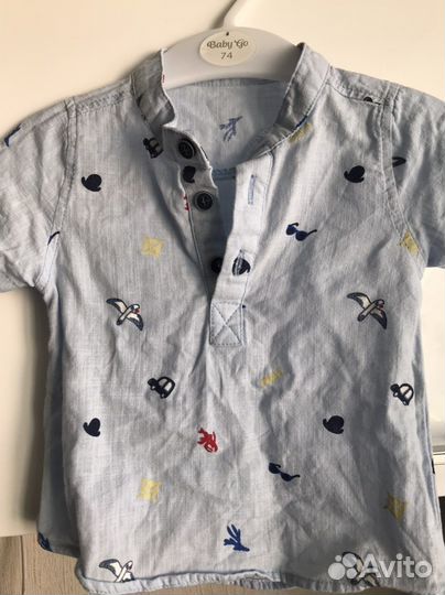 Рубашка на мальчика