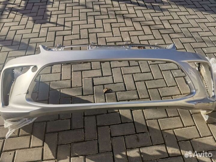 Бампер передний киа рио