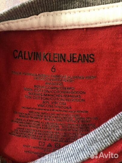 Лонгслив Calvin klein p.116