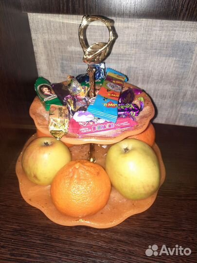 Фруктовница из эпоксидной смолы