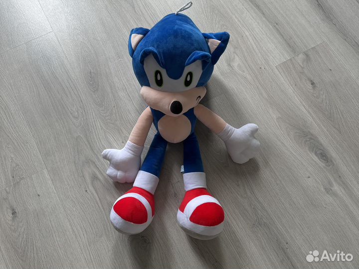 Игрушка super соник 65 см высотой
