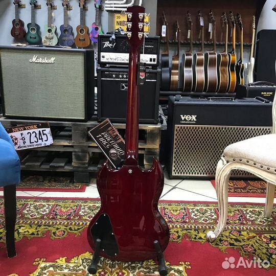 Электрогитара Prodipe GS300 SG Wine Red