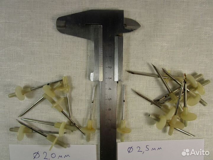 Иглы стальные медицинские многоразовые. СССР