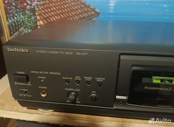 Technics RS-AZ7. Дека. Трёх головая