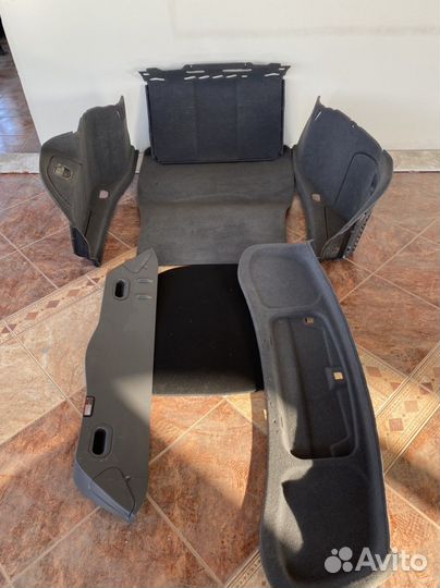 Обшивка багажника BMW 7 E65