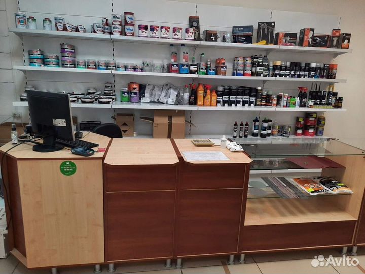 Автомойка и автомагазин