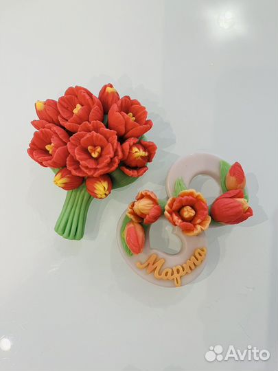 Мыло ручной работы 8 марта