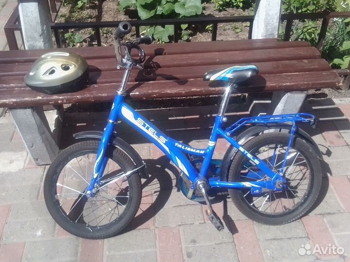Велосипед стелс колеса 16 на 4-7 лет