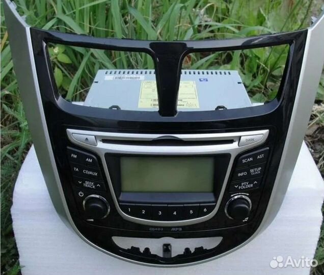 Магнитола hyundai Solaris