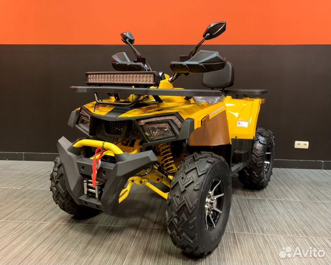 Квадроцикл Tao Motor ATV 200 Lux (Желтый)