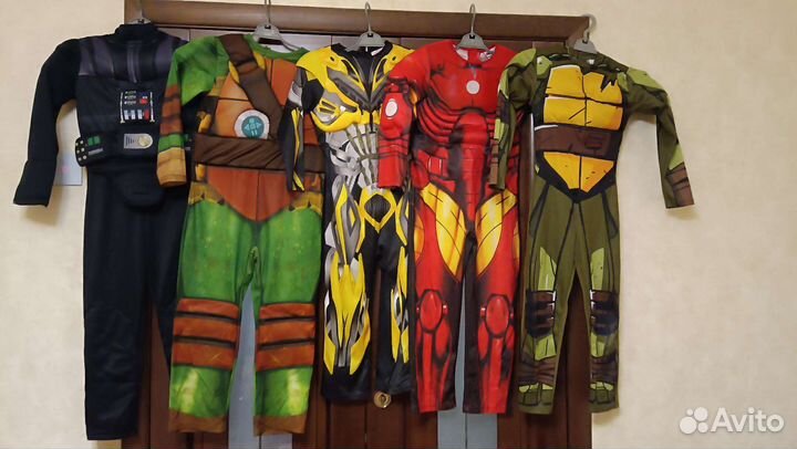 Новогодние костюмы супергероев