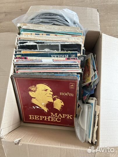 Виниловые пластинки СССР