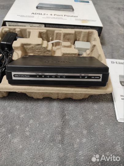 D link DSL 2540u