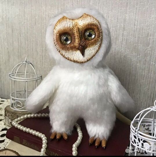 Авторская игрушка сова