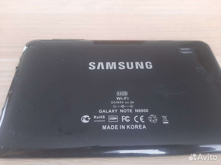 Планшет Samsung N8000