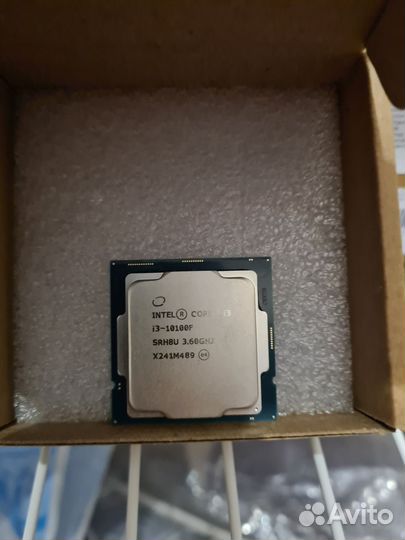 Intel Core i3-10100F, новый