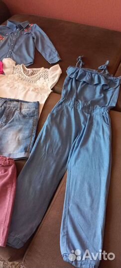 Вещи на девочку рост 128
