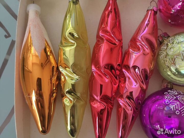 Елочные игрушки СССР