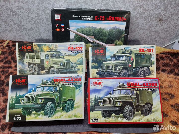 Сборные модели GDR, россия, польша, ссср, китай