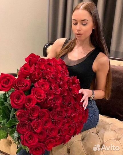 Высокие розы 150 160 170 180 190см доставка Москва