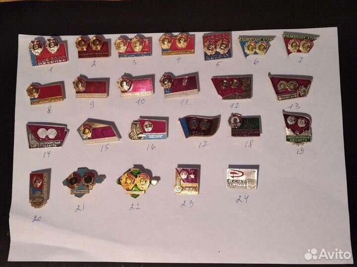 Значки СССР знаки отличия ромбы воины россии