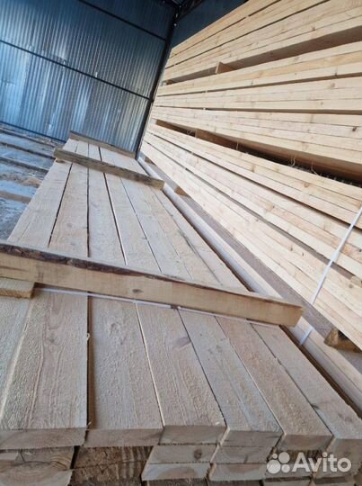 Обрезная доска 25х100х6000мм