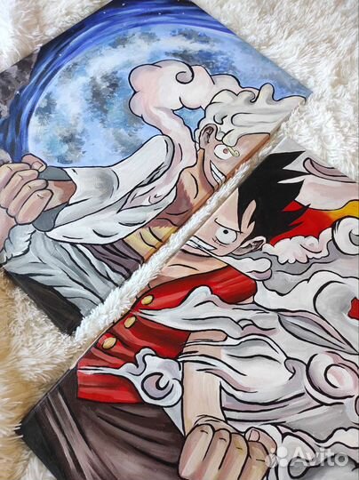 Картина Аниме Ван Пис Манки Д. Луффи