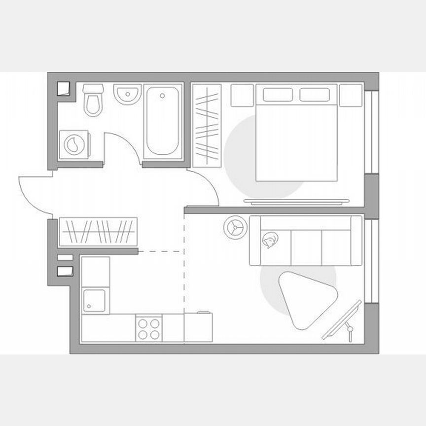 1-к. квартира, 38,1 м², 3/30 эт.