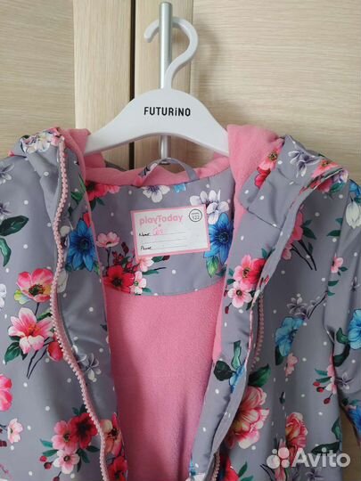 Куртка демисезонная для девочки 122