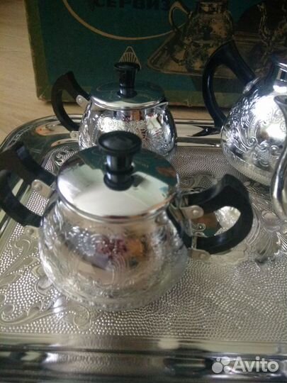 Подарочный чайно-кофейный сервиз новый