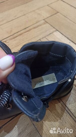 Ботинки весенние для девочки 21 размер