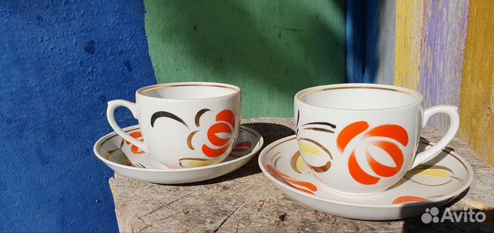 Вербилки.Чайные.пары.ссср